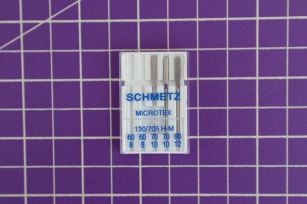 Shmetz microtex needles